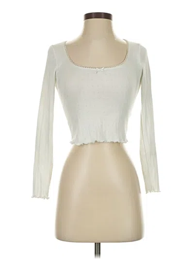 Pre-owned Kirious 3/4 Sleeve T-shirt In Ivory