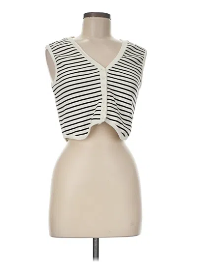 Pre-owned Kirious Cardigan Sweater In Ivory