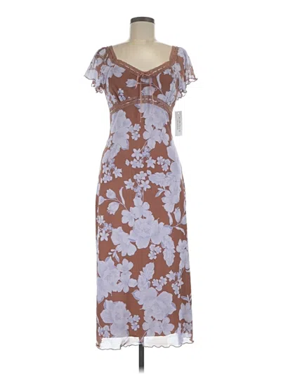 Pre-owned Kirious Casual Dress In Brown