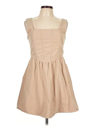 Pre-owned Kirious Casual Dress In Tan