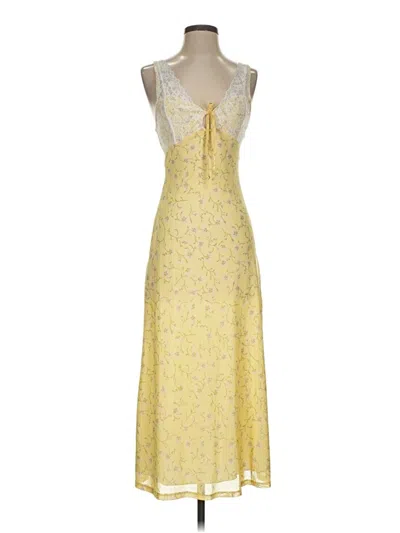 Pre-owned Kirious Cocktail Dress In Yellow