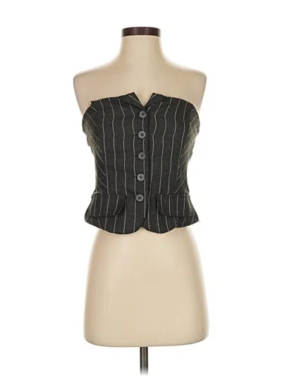 Pre-owned Kirious Sleeveless Blouse In Black