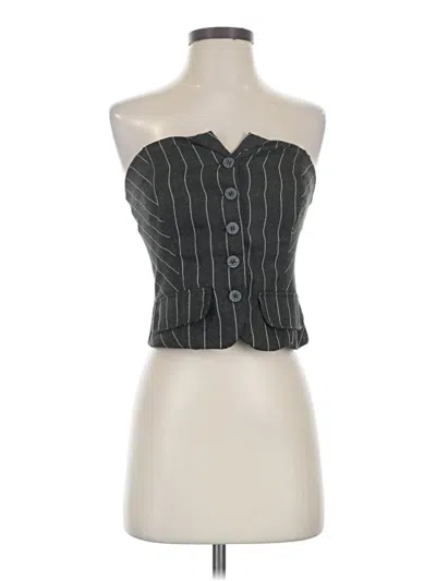 Pre-owned Kirious Sleeveless Blouse In Black