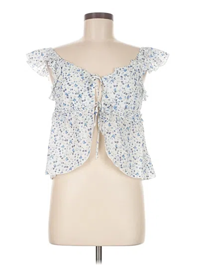 Pre-owned Kirious Sleeveless Blouse In Blue