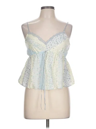 Pre-owned Kirious Sleeveless Blouse In Blue
