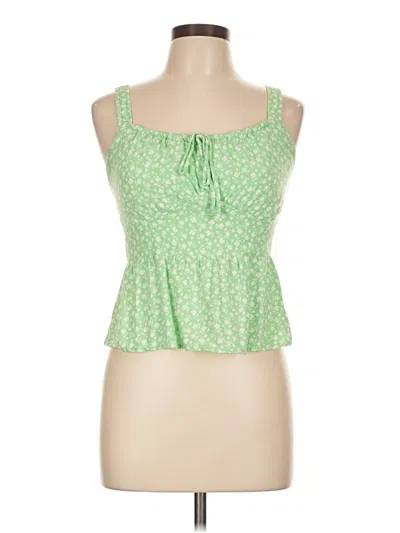 Pre-owned Kirious Sleeveless Blouse In Green