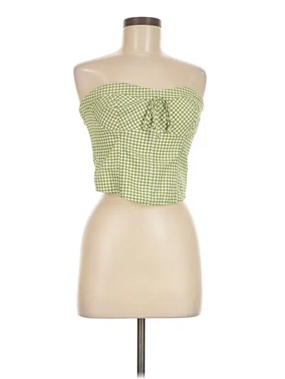Pre-owned Kirious Sleeveless Blouse In Green