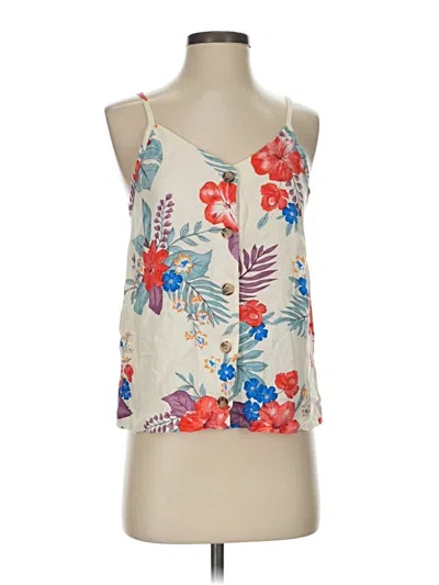 Pre-owned Kirious Sleeveless Blouse In Ivory