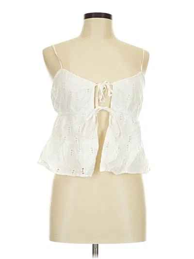 Pre-owned Kirious Sleeveless Blouse In Ivory