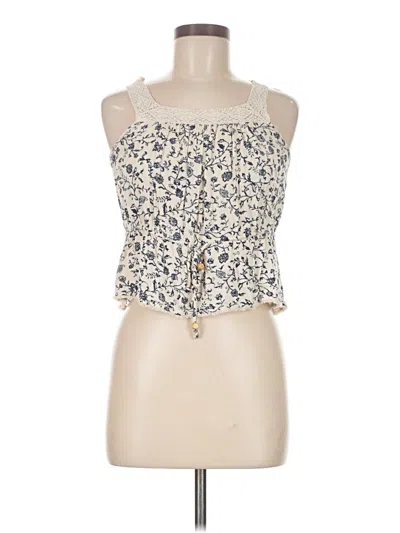 Pre-owned Kirious Sleeveless Blouse In White