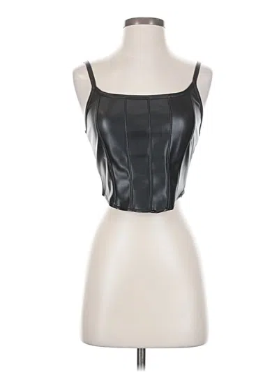 Pre-owned Kirious Sleeveless Top Black Strapless Neckline Tops