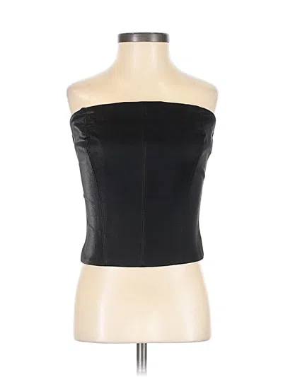 Pre-owned Kirious Sleeveless Top Black Strapless Neckline Tops