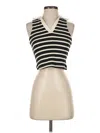 Kirious Sleeveless Top Ivory Strapless Neckline Tops In Ivory