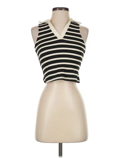 Kirious Sleeveless Top Ivory Strapless Neckline Tops