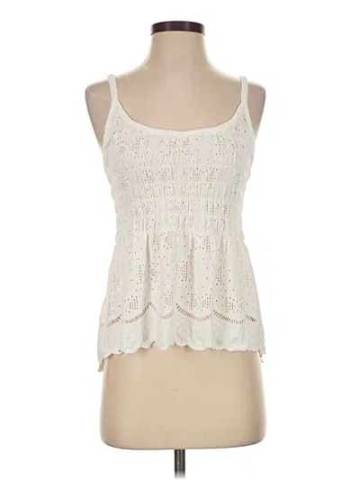 Pre-owned Kirious Sleeveless Top Ivory Sweetheart Neckline Tops