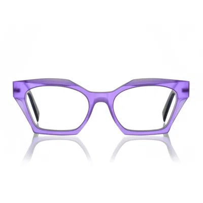 Kirk &amp; Kirk Kirk & Kirk Zara F7/s Indigo Glasses In Purple