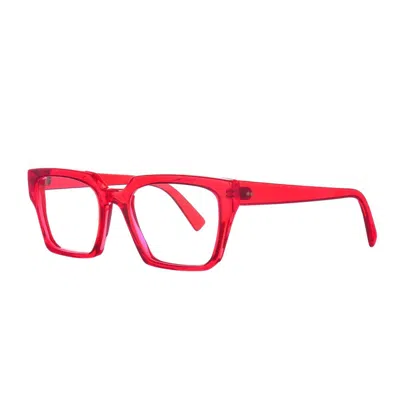 Kirk&kirk Kirk & Kirk Victor Eyeglasses In Red
