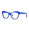 Kirk&kirk Nancy Eyeglasses In Blue