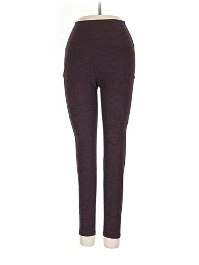 Pre-owned Kirkland Signature Active Pants In Burgundy