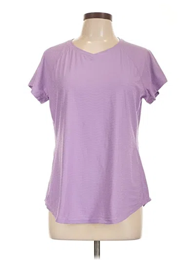 Pre-owned Kirkland Signature Active T-shirt In Purple