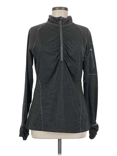 Pre-owned Kirkland Signature Fleece Jacket In Gray