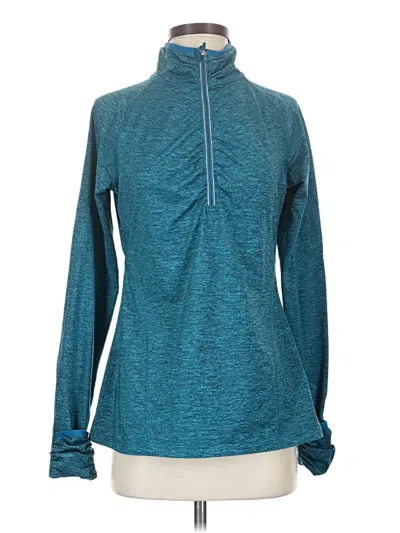 Pre-owned Kirkland Signature Fleece Jacket In Teal