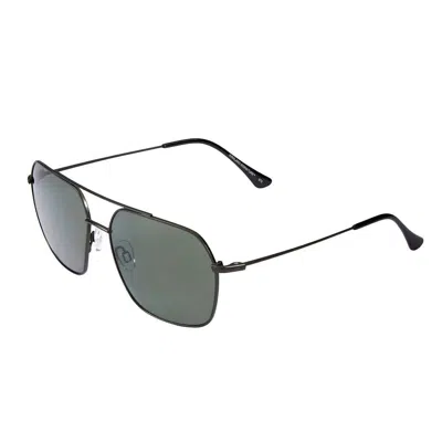 Pre-owned Kirkland Signature M48 Men's Metal Polarized Sunglasses Durable Anti-reflective In Gray