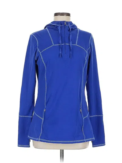 Pre-owned Kirkland Signature Pullover Hoodie In Blue