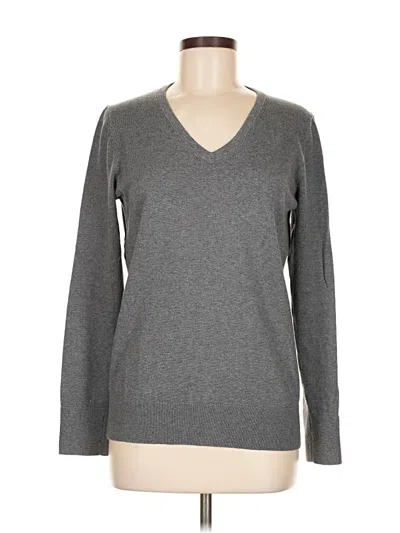 Pre-owned Kirkland Signature Pullover Sweater In Gray