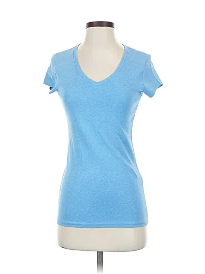 Pre-owned Kirkland Signature Short Sleeve T-shirt In Blue