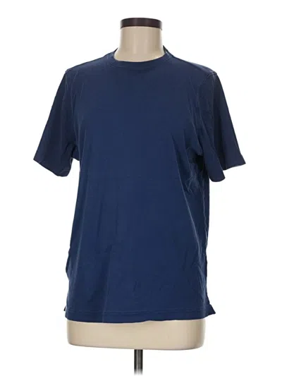 Pre-owned Kirkland Signature Short Sleeve T-shirt In Blue