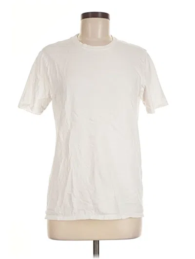 Pre-owned Kirkland Signature Short Sleeve T-shirt In Ivory