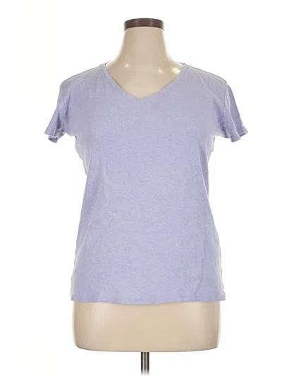 Pre-owned Kirkland Signature Short Sleeve T-shirt In Purple