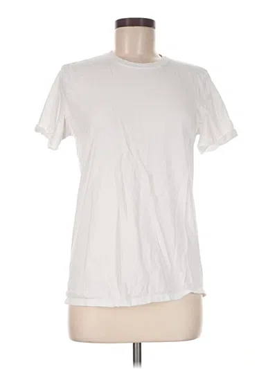 Pre-owned Kirkland Signature Short Sleeve T-shirt In White
