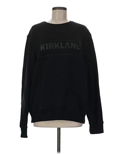 Pre-owned Kirkland Signature Sweatshirt In Black