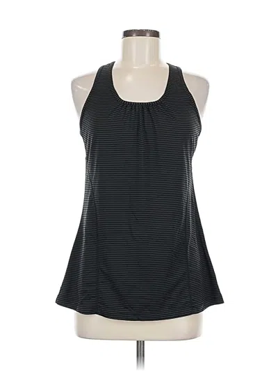 Pre-owned Kirkland Signature Tank Top Black Halter Neckline Tops