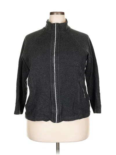 Pre-owned Kirkland Signature Track Jacket In Gray