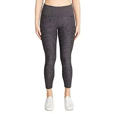 Kirkland Signature Women's Brushed Capri Leggings In Gray In Grey