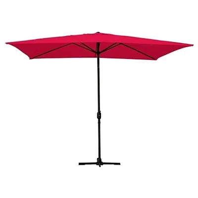 Kirkland's 10 Ft. Hand Crank Tilt Umbrella In Multi
