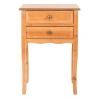 Kirkland's 2-drawer Mika Traditional Accent Table In Brown