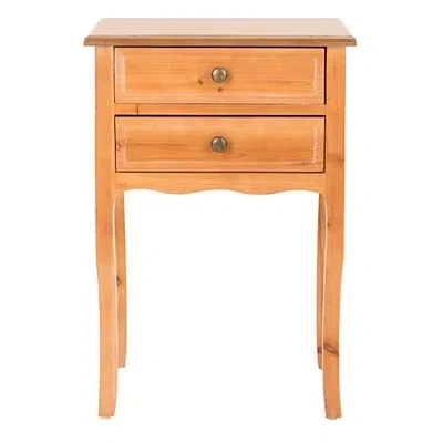 Kirkland's 2-drawer Mika Traditional Accent Table In Brown