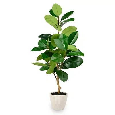 Kirkland's 4 Ft Fiddle Leaf Fig Tree In Pot In Multi