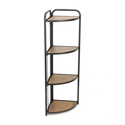 Kirkland's 4-tier Foldable Corner Shelf In Brown