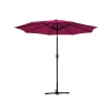 Kirkland's 9 Ft. Hand Crank Tilt Umbrella In Red