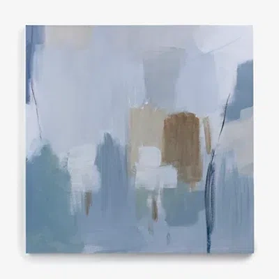 Kirkland's Abstract Brushstrokes Canvas Art Print In Blue