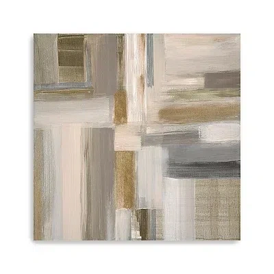 Kirkland's Abstract Fields I Canvas Art Print In Brown