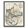 Kirkland's Abstract Framed Canvas Art Print In Multi