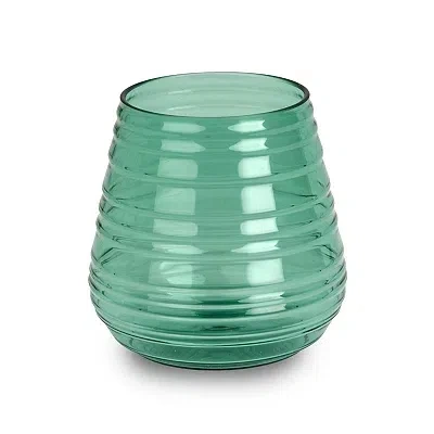 Kirkland's Acrylic Short Ribbed Tumbler In Green