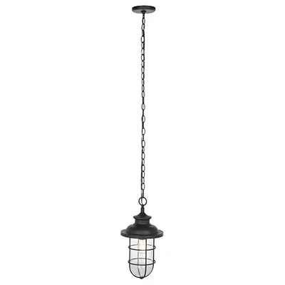 Kirkland's Adelle Outdoor Pendant Light In Black
