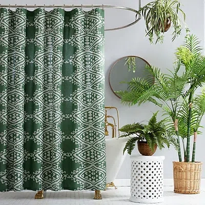 Kirkland's Aisha Shower Curtain In Green